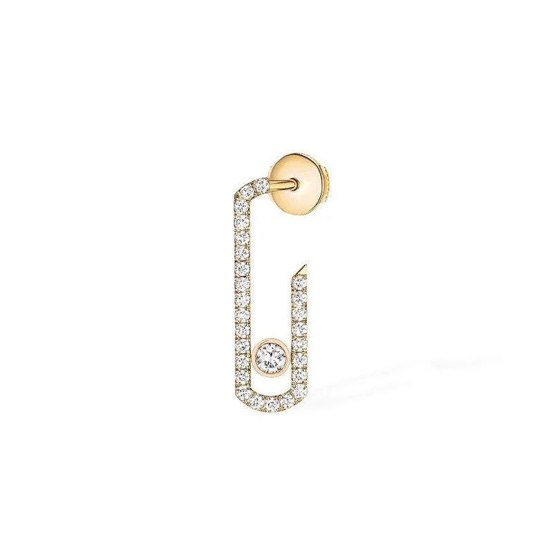 2021 Trendy Paper Clip Moissanite Diamond Stud Earrings 18K Brass S925 Silver Needle Safety Zirconia CZ Brooch Pin Stud Earrings
2021 Trendy Paper Clip Moissanite Diamond Stud Earrings 18K Brass S925 Silver Needle Safety Zirconia CZ Brooch Pin Stud Earrings