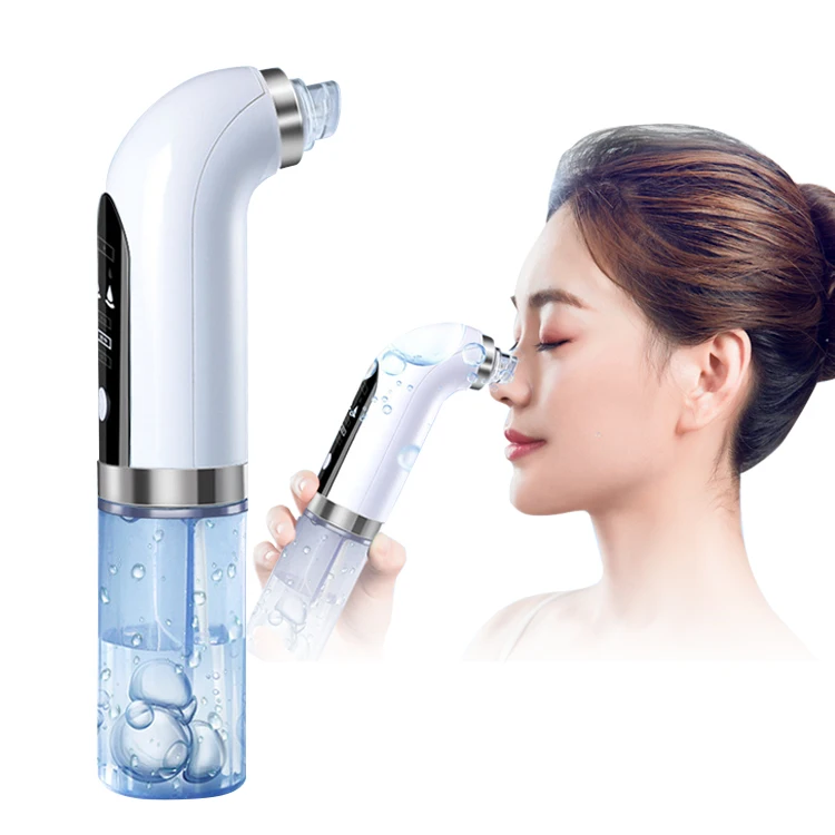 Rechargeable Bubble Blackhead and Pimple Remover Electric Facial Vacuum Suction Machine
Rechargeable Bubble Blackhead and Pimple Remover Electric Facial Vacuum Suction Machine