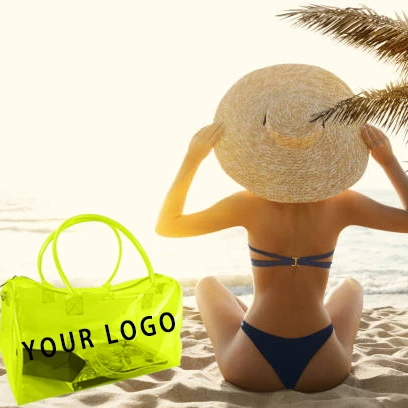 Customized Clear pvc bag Tote Shopping Bag Transparent with Logo Printed Women Fashion Casual Yellow Waterproof, Blue/pink/yellow/custom color
Customized Clear pvc bag Tote Shopping Bag Transparent with Logo Printed Women Fashion Casual Yellow Waterproof, Blue/pink/yellow/custom color