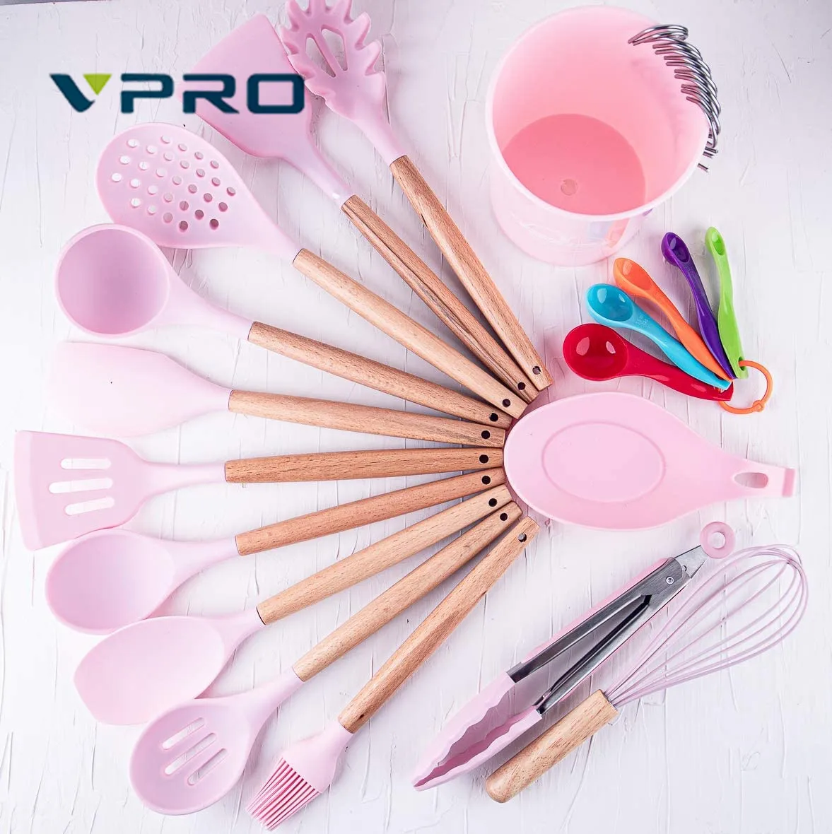 Wholesale Non-Stick Kitchen Utensil Accessories Cook Utensil Set Kitchen Silicone Utensil Set, Customizable
Wholesale Non-Stick Kitchen Utensil Accessories Cook Utensil Set Kitchen Silicone Utensil Set, Customizable