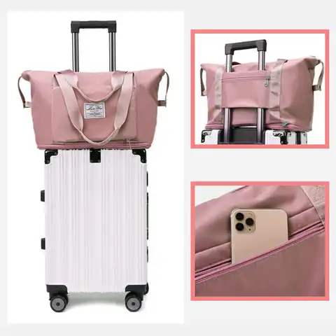 Dropshipping Travel Large Capacity Waterproof Pouch Tote Carry Luggage Portable Suitcases Unisex Duffel Bags Organizer Handbag
Dropshipping Travel Large Capacity Waterproof Pouch Tote Carry Luggage Portable Suitcases Unisex Duffel Bags Organizer Handbag