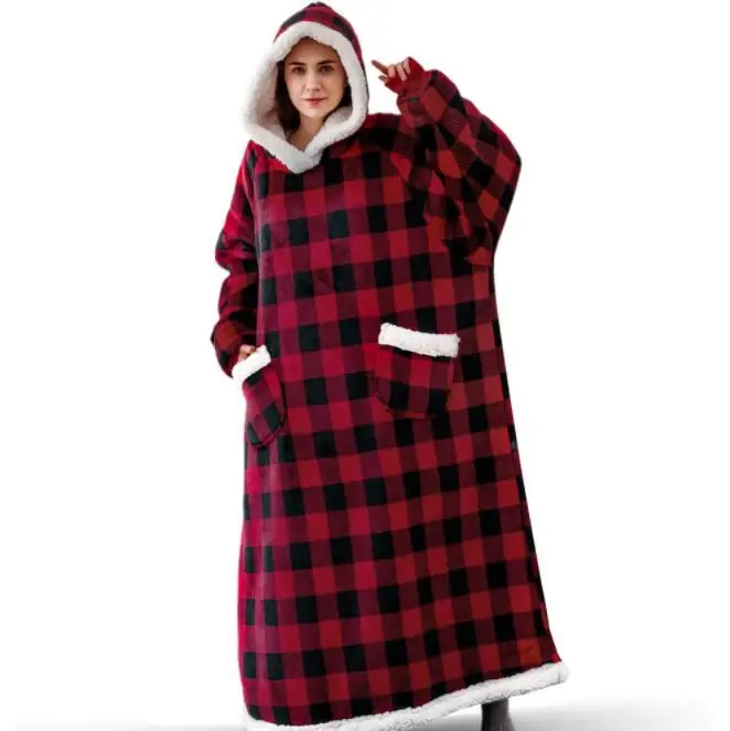 Fashion New Outdoor Sports Blanket Home Furnishing Blanket Nightgown Oversized Hoodie Clothing
Fashion New Outdoor Sports Blanket Home Furnishing Blanket Nightgown Oversized Hoodie Clothing