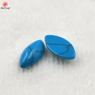 Cabochon Cabochon Wuzhou Gems Marquise Cabochon Blue Gemstone Buyers Gem Turquoise Stone