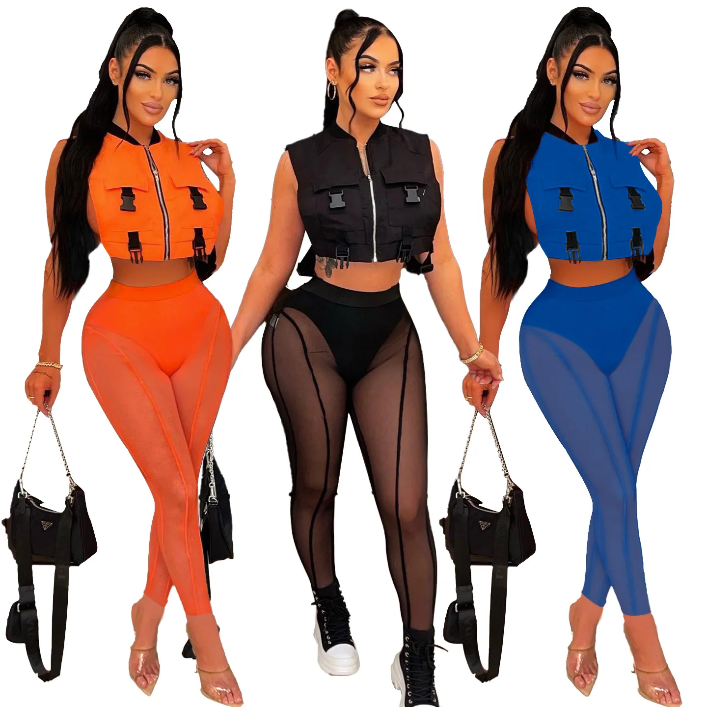Dropshipping Bodysuit High Waist Leggings Sets Women Two Piece Set 2 piece bodysuit pant set for women summer jacket, Multicolor
Dropshipping Bodysuit High Waist Leggings Sets Women Two Piece Set 2 piece bodysuit pant set for women summer jacket, Multicolor