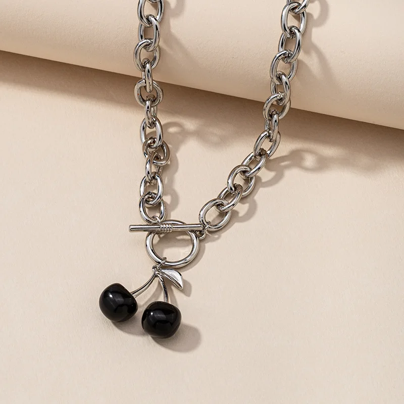 Halloween Gifts Black Cherry Style Custom Women Crystal Pendant Necklace Gemstone Nacklace For Girls, Black/white/brown/flower color /original,any color can be customized
Halloween Gifts Black Cherry Style Custom Women Crystal Pendant Necklace Gemstone Nacklace For Girls, Black/white/brown/flower color /original,any color can be customized