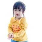 New products 2019 autumn fashion korean baby kids clothing clothes cotton cartoon character long sleeve print t-shirt
