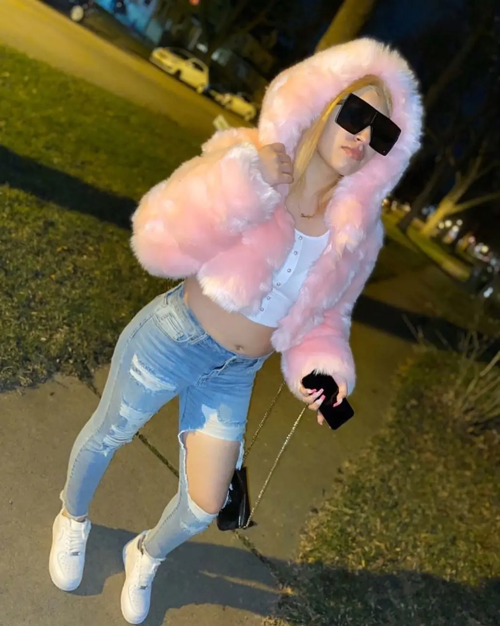 Women's Winter Fashion Sexy Long Sleeve Hooded Zip Fur Coat girls jackets women plus size coats
Women's Winter Fashion Sexy Long Sleeve Hooded Zip Fur Coat girls jackets women plus size coats