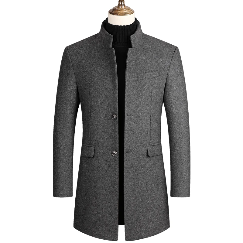 2020 Autumn winter coat men's windbreaker for men's woolen coat medium length woolen windbreaker for men's wear, Black, burgundy, gray
2020 Autumn winter coat men's windbreaker for men's woolen coat medium length woolen windbreaker for men's wear, Black, burgundy, gray