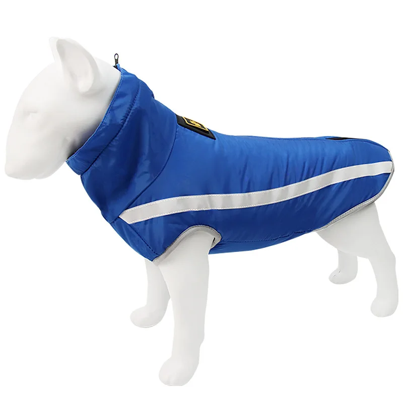 Pet dog outdoor sports jacket autumn and winter warm and thickened airtight pet dog clothing can be wholesaled
Pet dog outdoor sports jacket autumn and winter warm and thickened airtight pet dog clothing can be wholesaled