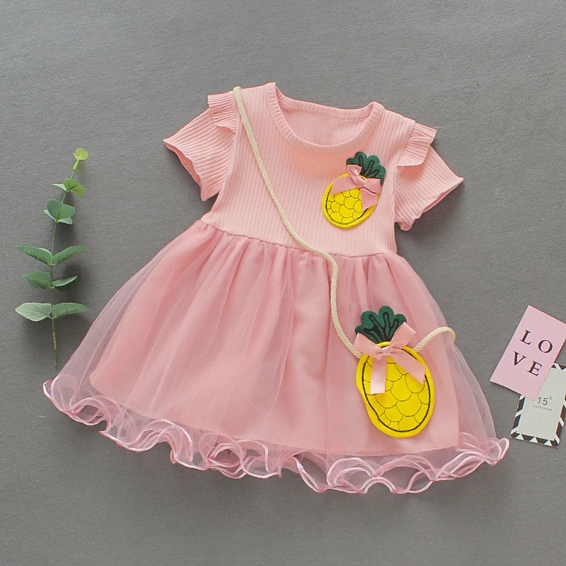 Toddler newborn baby girls dress yellow pineapple baby girls frock cotton cute Lace dress for 1 years child in summer, Yellow/white/pink/red
Toddler newborn baby girls dress yellow pineapple baby girls frock cotton cute Lace dress for 1 years child in summer, Yellow/white/pink/red