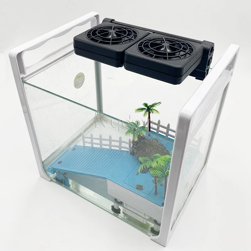 Adjustable aquarium super quiet water cooling fans fish tank temperature water cooler aquarium cooling fan, Black
Adjustable aquarium super quiet water cooling fans fish tank temperature water cooler aquarium cooling fan, Black