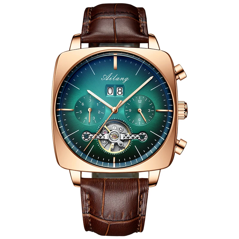 AILANG Watch Mechanical Automatic Chronograph Square Large Dial Watch Hollow Waterproof 2020 New Mens Fashion Watches Luxury, 3 colors
AILANG Watch Mechanical Automatic Chronograph Square Large Dial Watch Hollow Waterproof 2020 New Mens Fashion Watches Luxury, 3 colors