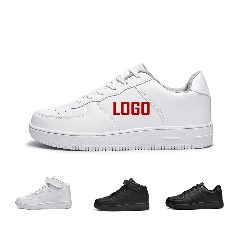 Fashion Sport Breathable Leather Made White Flat Sneakers Black Casual Shoes Men and Women, Black,white
Fashion Sport Breathable Leather Made White Flat Sneakers Black Casual Shoes Men and Women, Black,white