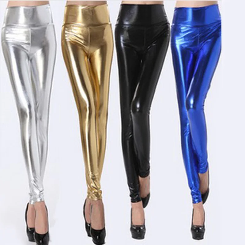Autumn fashion bright leather ladies high waist leggings nightclub imitation leather pants factory wholesale
Autumn fashion bright leather ladies high waist leggings nightclub imitation leather pants factory wholesale