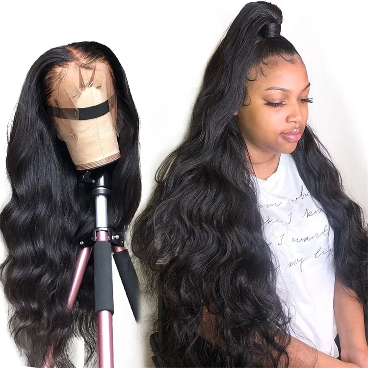 Natural Pre-Plucked Hair Line Body Wave Brazilian lace wigs 100% Virgin Human Hair Full Lace Wig With Baby Hair For Black Women
Natural Pre-Plucked Hair Line Body Wave Brazilian lace wigs 100% Virgin Human Hair Full Lace Wig With Baby Hair For Black Women