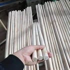 Cheap wooden stick natural wooden broom stick