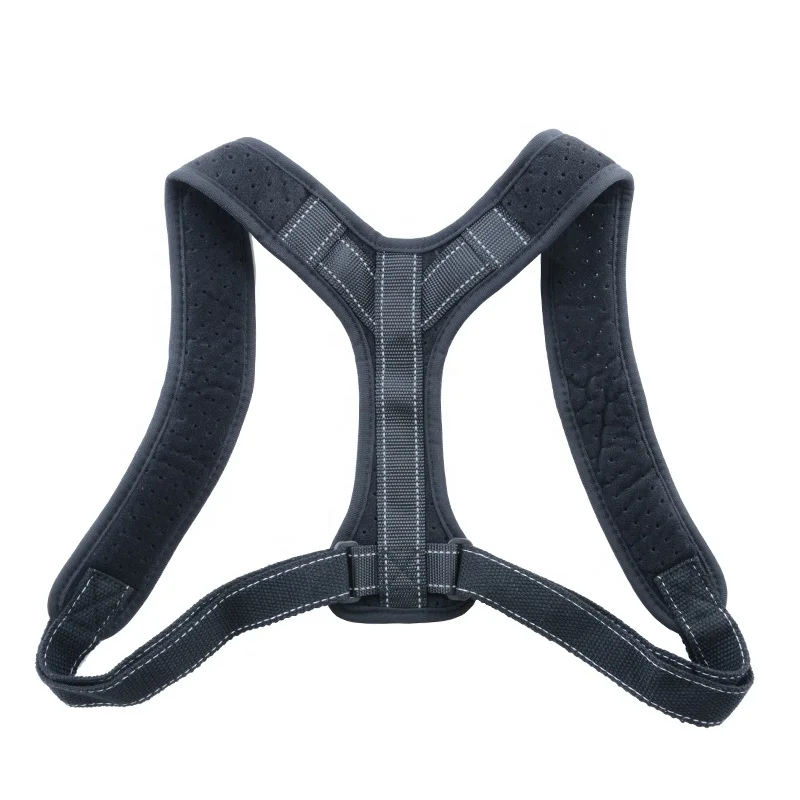 LUPU new reflective clavicle adjustable posture corrector back support belt, Black
LUPU new reflective clavicle adjustable posture corrector back support belt, Black
