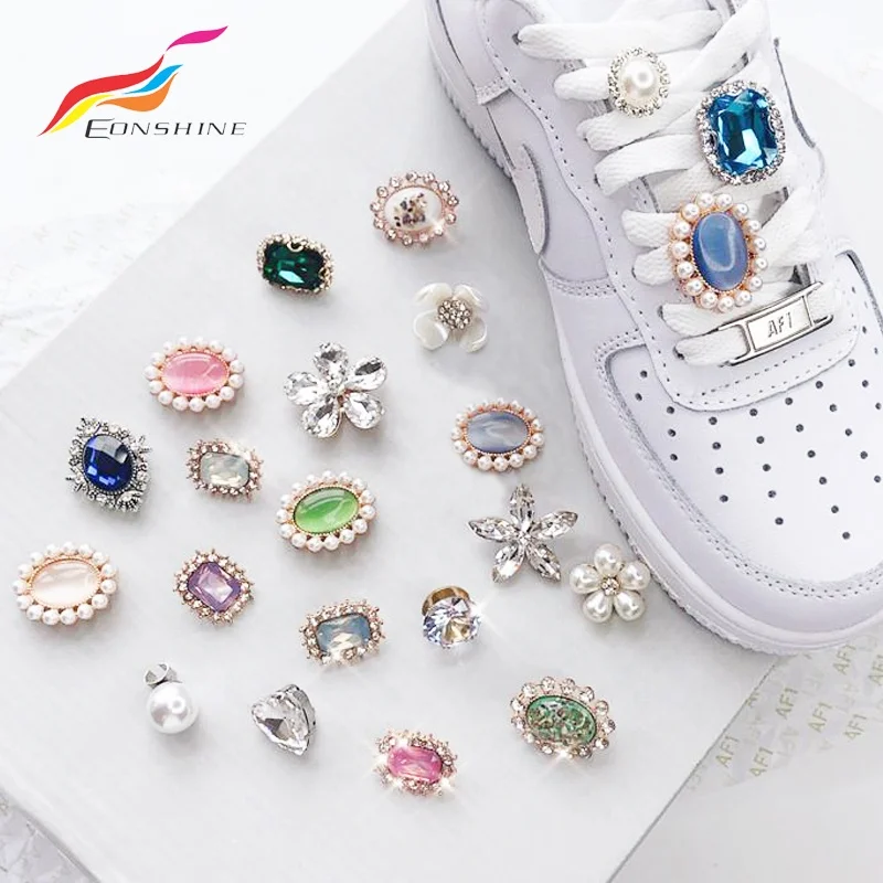 Diy Bling Af1 Dimond Rhinestone Pin Buckle Stone Decoration Shoelace Jewelry Accsesasy Charm, Red, white, black, green, blue, brown ...
Diy Bling Af1 Dimond Rhinestone Pin Buckle Stone Decoration Shoelace Jewelry Accsesasy Charm, Red, white, black, green, blue, brown ...