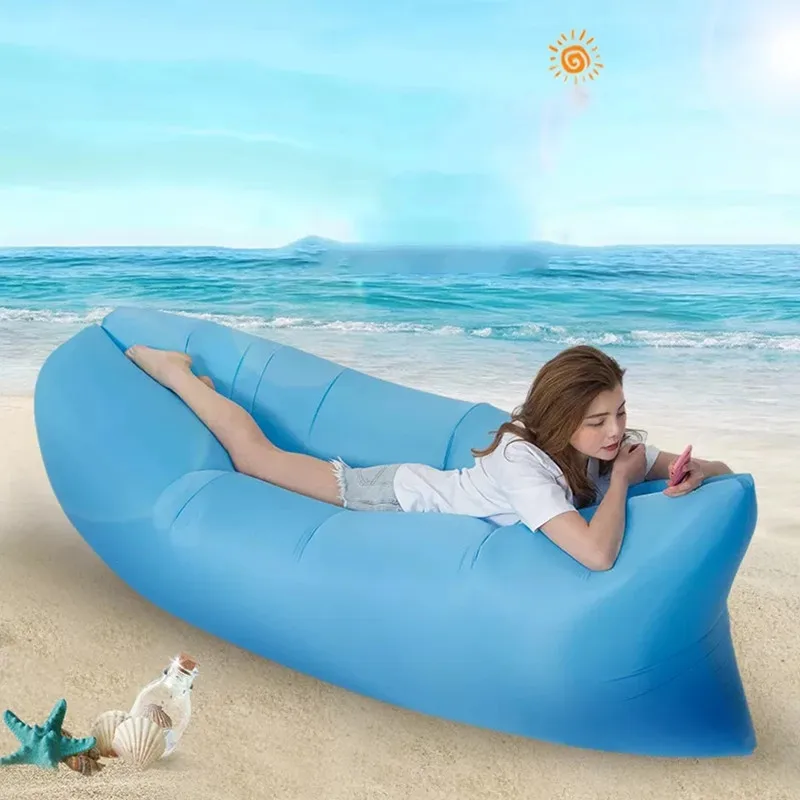 Light sleeping bag Waterproof Inflatable bag lazy sofa camping Sleeping bags air bed Adult Beach Lounge Chair Fast Folding, 10 colors
Light sleeping bag Waterproof Inflatable bag lazy sofa camping Sleeping bags air bed Adult Beach Lounge Chair Fast Folding, 10 colors