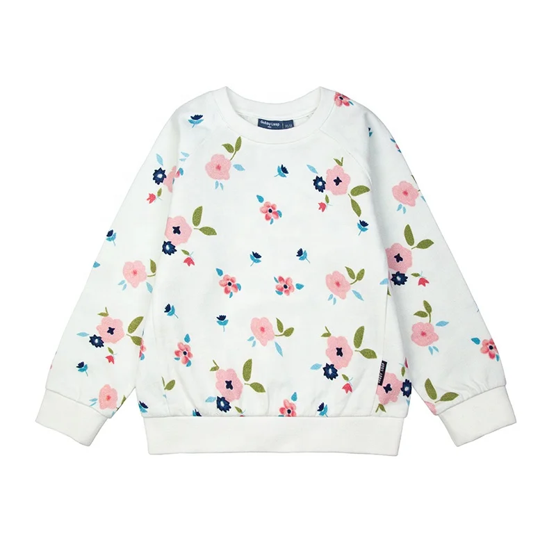 Gabby Loop Kids O-Neck Girls Floral Printed White Oversized Sweatshirt Round Neck For Children, Picture
Gabby Loop Kids O-Neck Girls Floral Printed White Oversized Sweatshirt Round Neck For Children, Picture