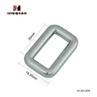 Professional factory direct custom 19.35*20mm square metal ring buckle for bag fitting and accessories