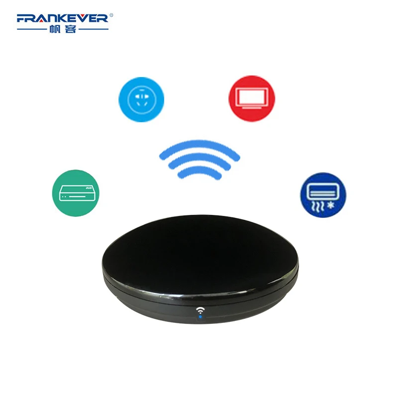 Smart wifi Infrared air conditioner home devices universal mobile ir remote voice android control tv box, White
Smart wifi Infrared air conditioner home devices universal mobile ir remote voice android control tv box, White