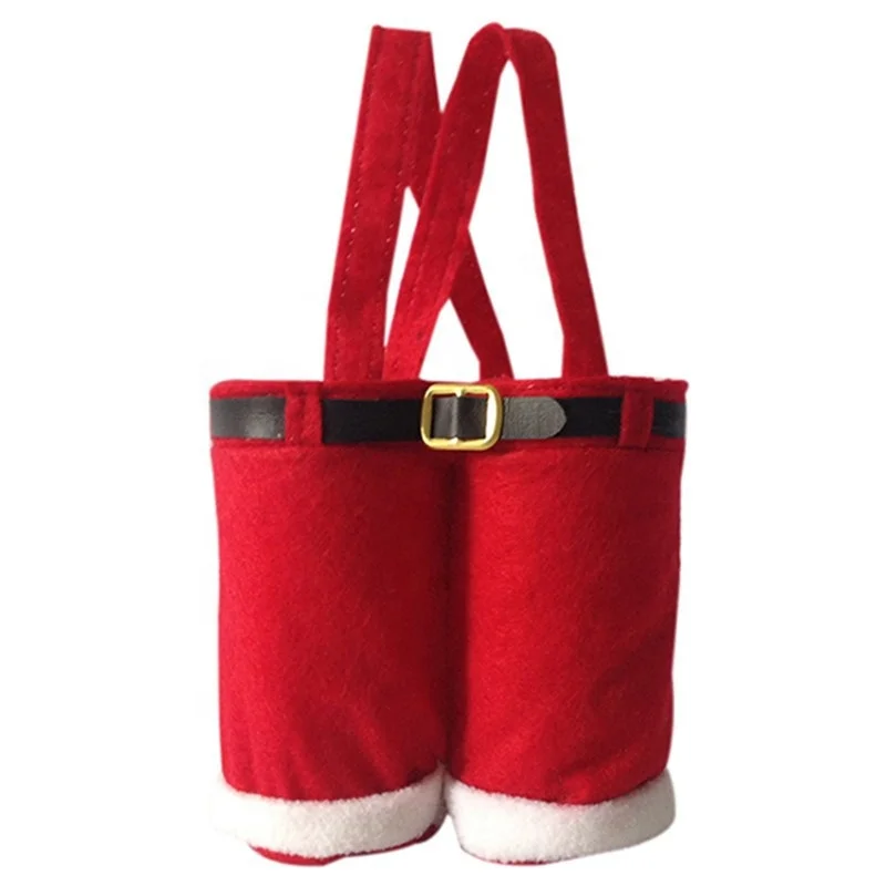 2021 Christmas Red Shorts Shape Santa Pants Style Handle Portable Candy Bag Kid Gifts Bag Party Supplies
2021 Christmas Red Shorts Shape Santa Pants Style Handle Portable Candy Bag Kid Gifts Bag Party Supplies