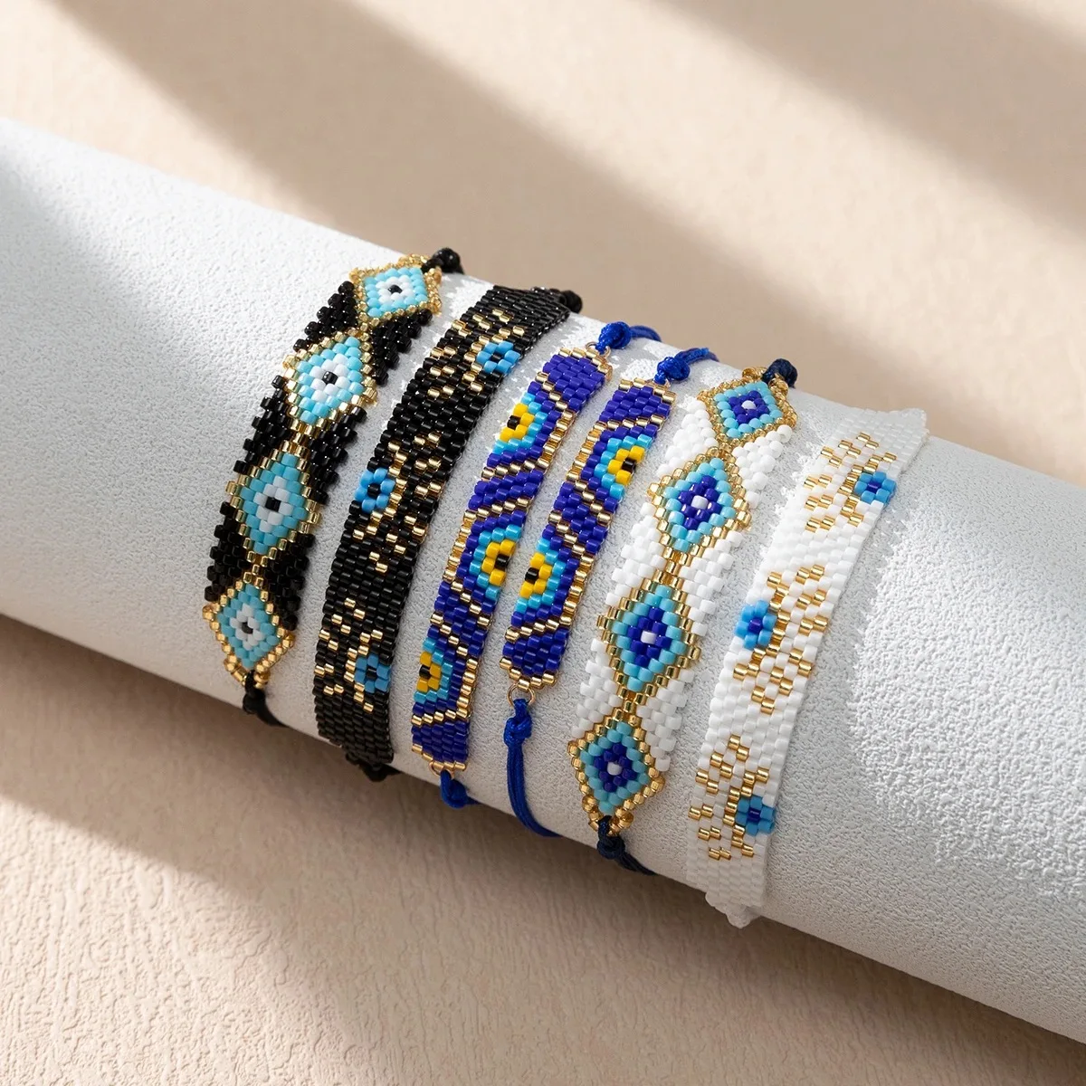 Handmade Miyuki Bracelets Bohemian Women String Bracelet Crystal Glass Beads Evil Eyes Bracelet 2023
Handmade Miyuki Bracelets Bohemian Women String Bracelet Crystal Glass Beads Evil Eyes Bracelet 2023