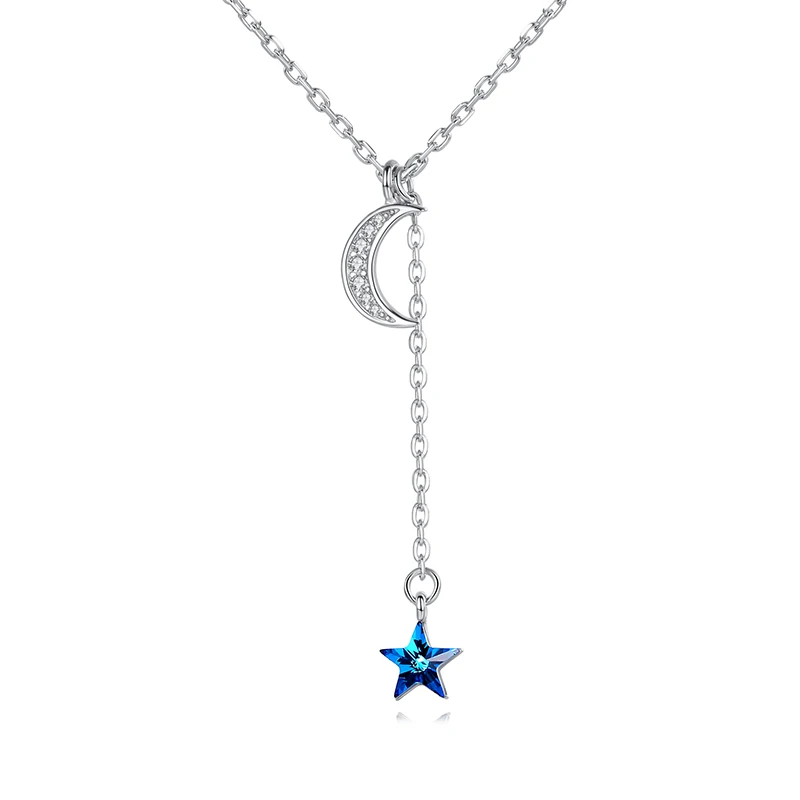 Fashion 925 sterling silver jewelry necklace blue zircon pendant silver chain necklace for women NS3569
Fashion 925 sterling silver jewelry necklace blue zircon pendant silver chain necklace for women NS3569