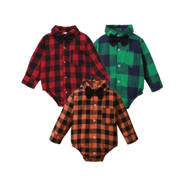 Wholesale Newborn Infant Baby Bodysuit Long Sleeve Flannel Boutique Boy Designer Clothing Fall Christmas Baby Clothes, Printed,as sample
Wholesale Newborn Infant Baby Bodysuit Long Sleeve Flannel Boutique Boy Designer Clothing Fall Christmas Baby Clothes, Printed,as sample