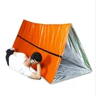 All Weather Protection Ultralight 2 Person Mylar Emergency Shelter Tube Tent