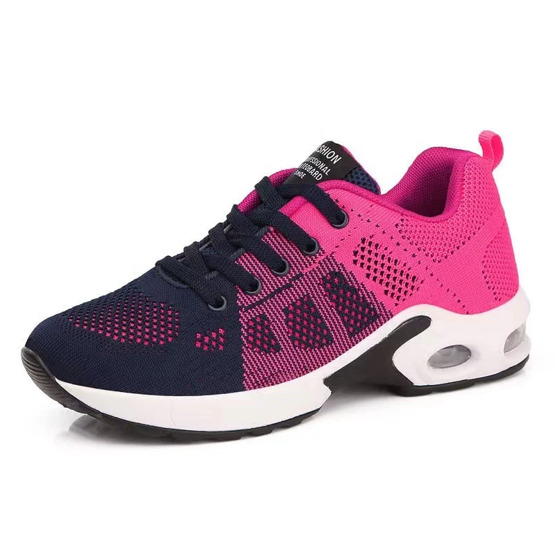 2022 summer new style flying woven mesh women's shoes sports casual fashion breathable student air cushion running shoes, Customized color
2022 summer new style flying woven mesh women's shoes sports casual fashion breathable student air cushion running shoes, Customized color