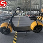 Electric Suncycle 1500w 2000w 60v12ah/20ah Li-on Battery Removable Citycoco Fat Tire Electric Golf Scooter For Sale