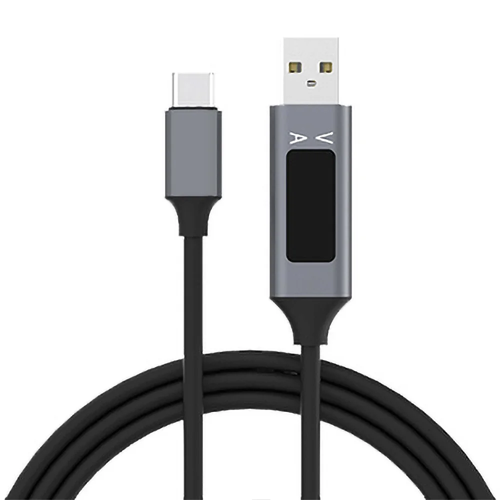 PUJIMAX Smart Display Current and Voltage Type C Cable USB C Fast Charge Cable For Samsung Huawei Xiaomi Call Phone Accessories, Black
PUJIMAX Smart Display Current and Voltage Type C Cable USB C Fast Charge Cable For Samsung Huawei Xiaomi Call Phone Accessories, Black