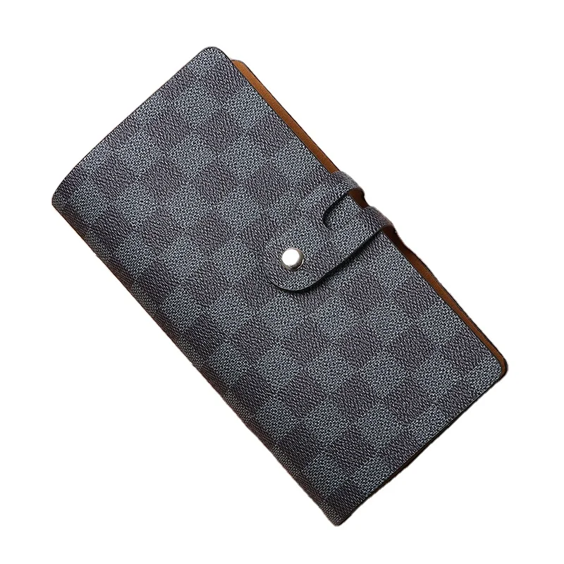 Large capacity simple style men's top grade business card holder 
Large capacity simple style men's top grade business card holder
