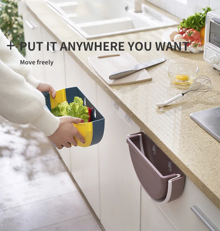 Folding Trash Can Cabinet Wall-mounted Hanging Small Storage Bin Kitchen Waste Retractable Trash Bin
Folding Trash Can Cabinet Wall-mounted Hanging Small Storage Bin Kitchen Waste Retractable Trash Bin