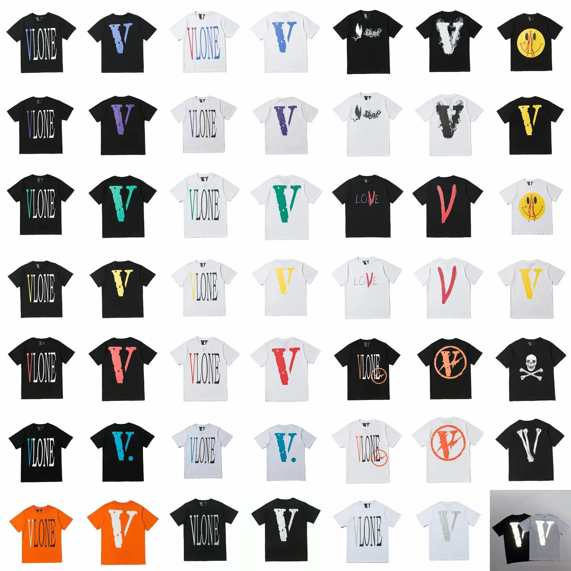 High quality 2021 new joint vlones short-sleeved T-shirt plus size unisex big V summer, Customized colors
High quality 2021 new joint vlones short-sleeved T-shirt plus size unisex big V summer, Customized colors