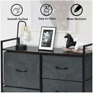 Wholesale Modern Metal Frame 5 Fabric Drawer Storage Console Cabinet for Living Room Furniture