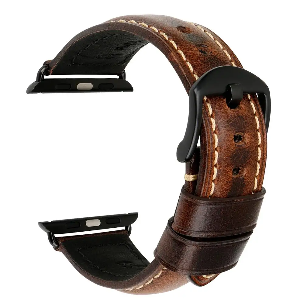 Custom Luxury Genuine Leather Watch Strap For Apple Watch Bracelets 40 38mm For Apple Watch Band 44mm 42 SE 6 5 4 3 2 Wristband
Custom Luxury Genuine Leather Watch Strap For Apple Watch Bracelets 40 38mm For Apple Watch Band 44mm 42 SE 6 5 4 3 2 Wristband