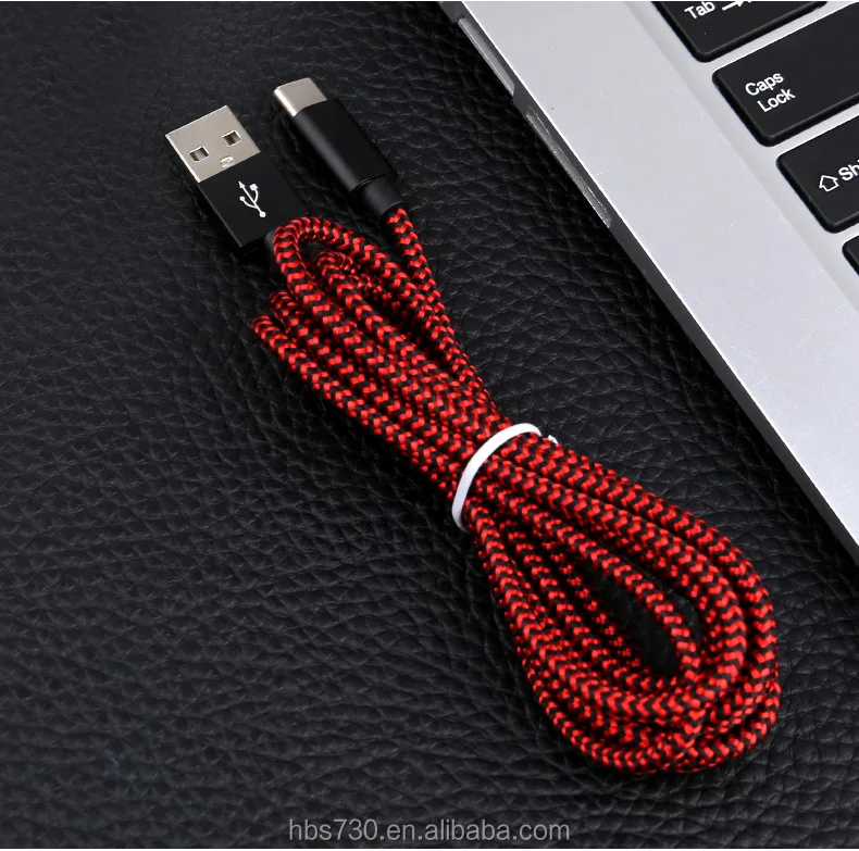Hot sell Braided for lighting charging cables metal connector micro usb cable data transfer charging usb cable - ANKUX.COM