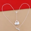 Hainon Bohemian long pendant necklace heart-shaped fashion ladies jewelry wholesale