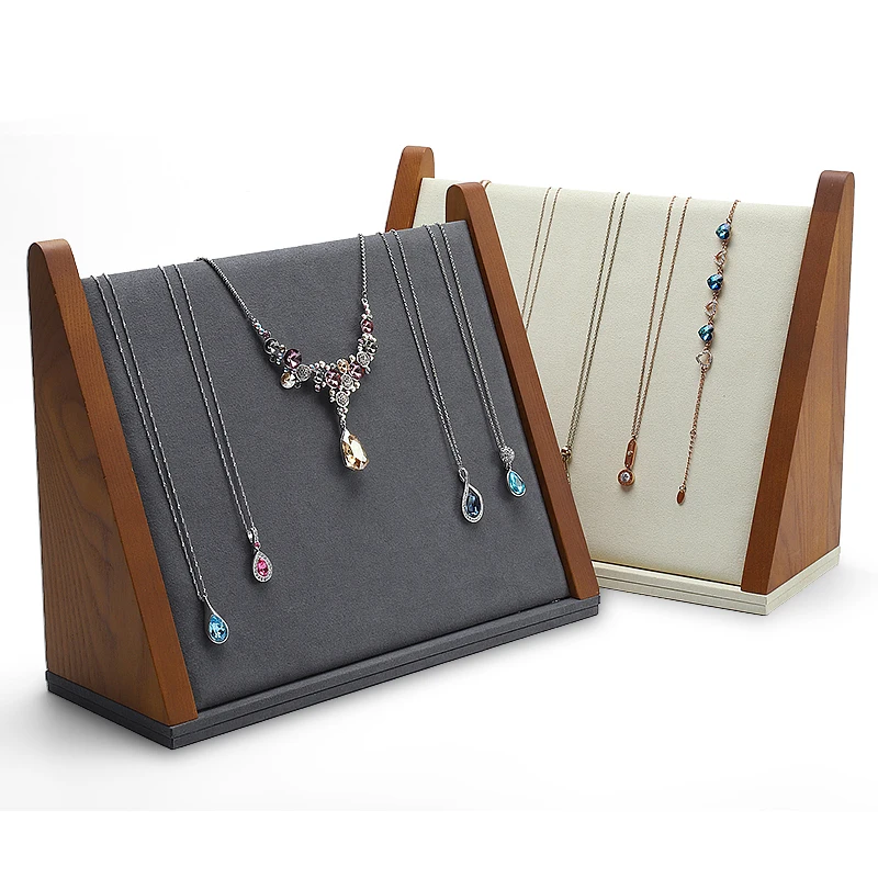 DIGU solid wood jewelry necklace display stand Windows jewelry display props jade pendant necklace display rack, Customized color
DIGU solid wood jewelry necklace display stand Windows jewelry display props jade pendant necklace display rack, Customized color