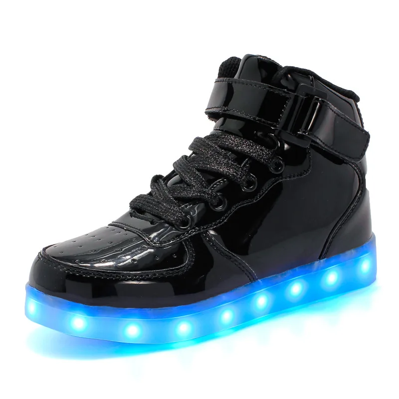 Children's Led Flashing Shoes High-Top Kids Sneaker Middle-Aged Children's Sneakers Leisure High-Top Light Shoes
Children's Led Flashing Shoes High-Top Kids Sneaker Middle-Aged Children's Sneakers Leisure High-Top Light Shoes