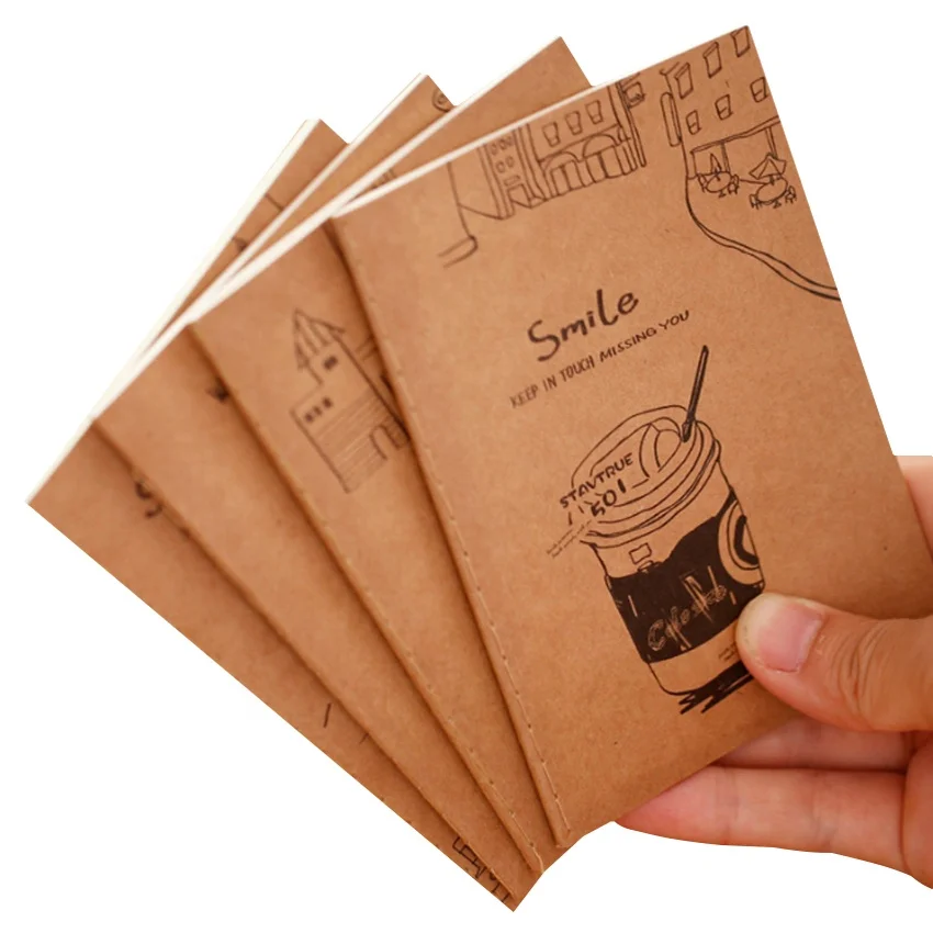 Kawaii Compact Pocket Student Stationery Kraft Paper Workbook Traveler's Journal Smart Notebook vintage pocket books
Kawaii Compact Pocket Student Stationery Kraft Paper Workbook Traveler's Journal Smart Notebook vintage pocket books