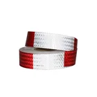 Traffic sign red and white reflective tape safety for truck