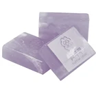 BATHRANI Face Soap Cleaning Purple Color Face Fresh Soap Natural With Lavender Oil