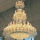 large crystal chandelier luxury decorative for living room
