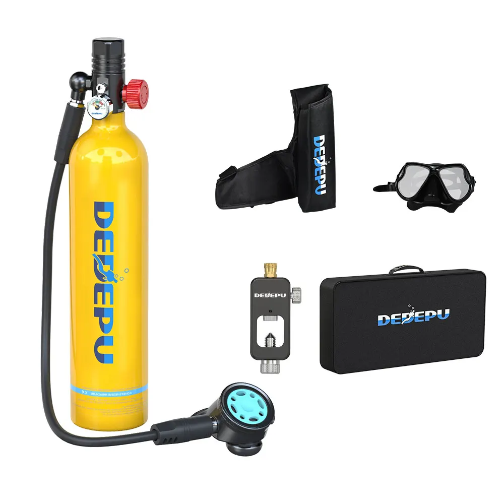 DEDEPU High quality spare air diving equipment breathing air tank
DEDEPU High quality spare air diving equipment breathing air tank
