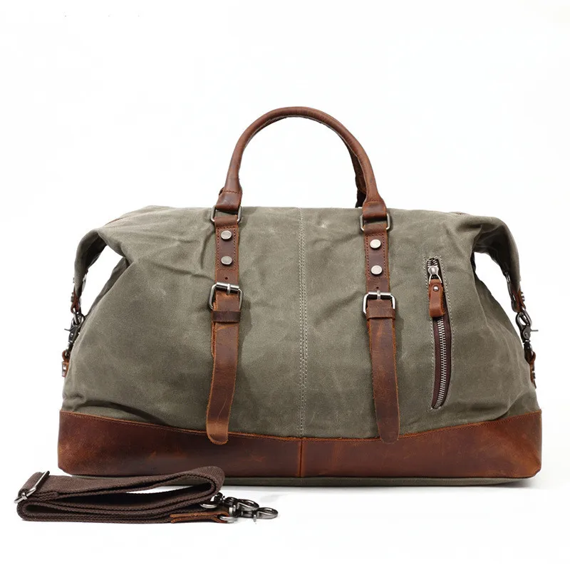 Canvas leather travel Duffle bag for Men women Crossbody genuine Leather Bag handbags Travel bag for Men, Khaki, black, army green, grey
Canvas leather travel Duffle bag for Men women Crossbody genuine Leather Bag handbags Travel bag for Men, Khaki, black, army green, grey