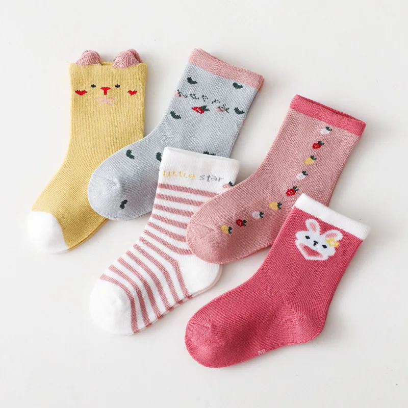 5 Pairs / Set Sweet Korean Design Cute Funny Cartoon Pink Color Little Girl Dress Nursery School Socks
5 Pairs / Set Sweet Korean Design Cute Funny Cartoon Pink Color Little Girl Dress Nursery School Socks